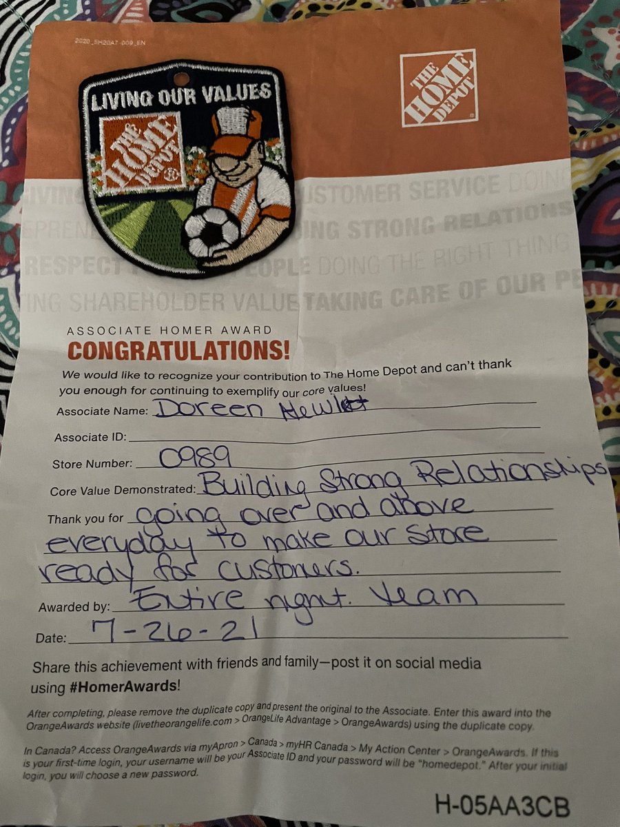 Great to be appreciated. But I Love my Job and it’s great when work for a wonderful  company that treat us like family. I’m  surrounded by wonderful management and associates. We are Family at The Hill 989 loves their customers. How can we make You Smile