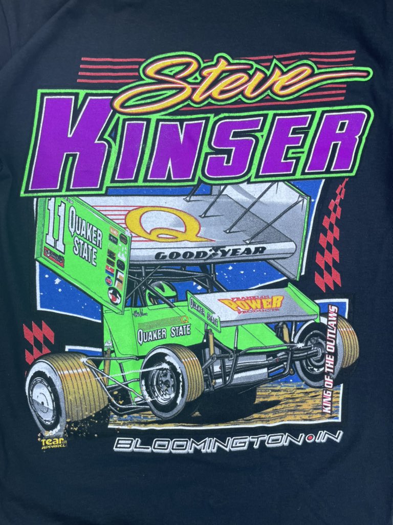 Due to the large quantity of orders for the these shirts we will be closing down ordering end of day 7/29/21. With the difficulty in receiving stock we need to ensure we have enough shirts for Knoxville. 

Don’t miss out, order now kinserracing.com/store

Thanks for the support!