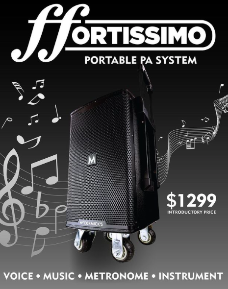 Fortissimo! Four sources, two wireless channels, one powerful package.

📧: sales@mccormicksnet.com 
☎️: 800.323.5201

#wgi #dci #boa #marchforth #marchfourth #nationalmarchingartsday #colorguard  #marchingband #marchingarts #banddirector #guarddirector #musiced  #band