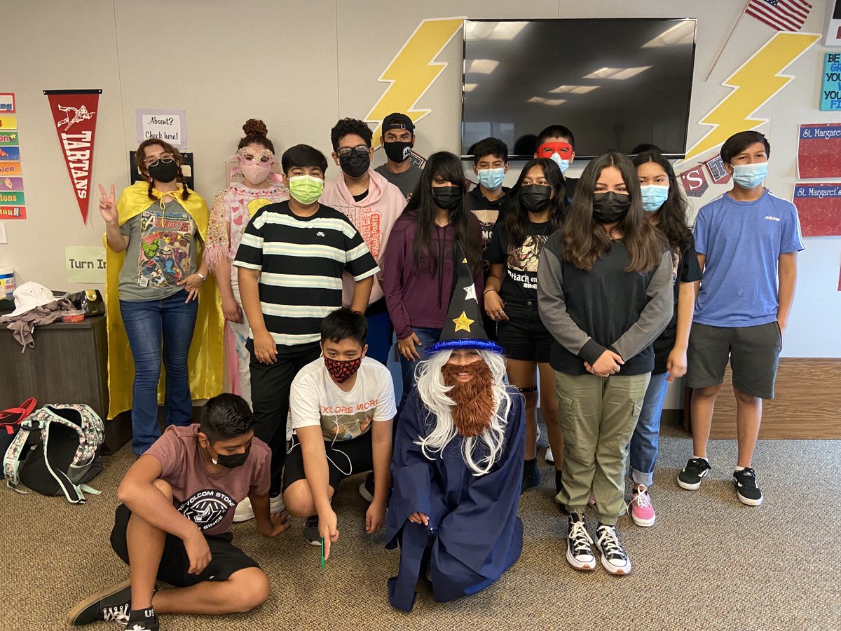 BTSJC's tweet image. A little #throwback to when the Word Wizard came to visit us during Heros Week. The Word Wizard is here to say have a magical rest of the week! #BreakthroughTogether #Summer2021 #WordWizard