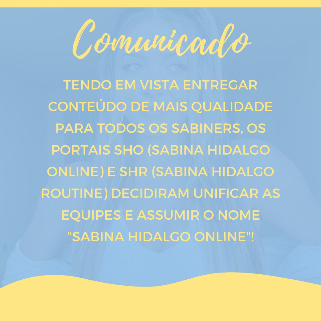 SHidalgoRoutine's tweet image. Veio aí!! SHR e SHO agora são um portal só! A decisão foi tomada visando melhor atualização para os Sabiners e também benefício para ambos os portais! Esperamos que nos acompanhem nessa nova caminhada!

- Atenciosamente equipes SHR e SHO!