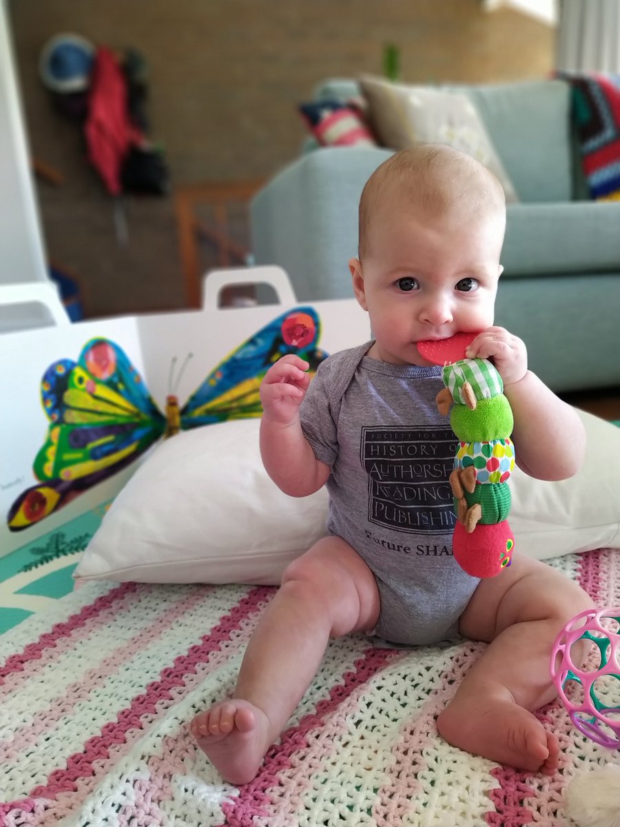 Millicent_Weber's tweet image. Me and my future SHARPist over here are loving following #MovingTexts2021 on twitter (and sneaking in to the odd panel 🙊 - there are definitely perks to online conferences). It is such a treat to belong to this awesome group of superstar researchers!