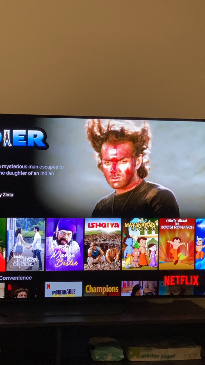 karanspi1's tweet photo. @Bobbywood_ Gonna watch this wolverine movie next https://t.co/w9QLmBeAkg