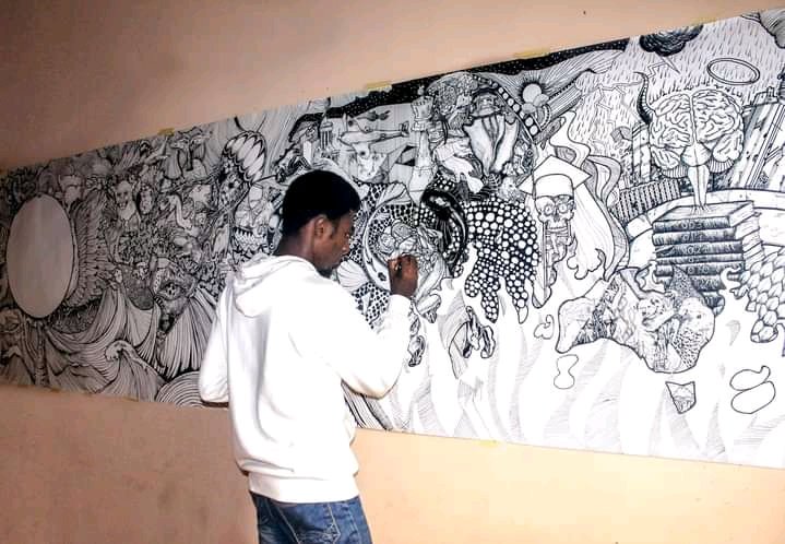 jabwap_arnee's tweet photo. Been studying this work by Yerins (@yerinsabraham ) for some days now. I'll drop my little interpretation of it later.
Remember to follow his handle (@yerinsabraham ) and turn on notifications.
#BBNajia #TeamPolymaths #TeamYerins #BigBrotherNaija https://t.co/38vMB59lIt