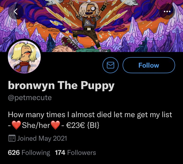 Hey guys my friend need more followers and she post cute and funny stuff go help her out