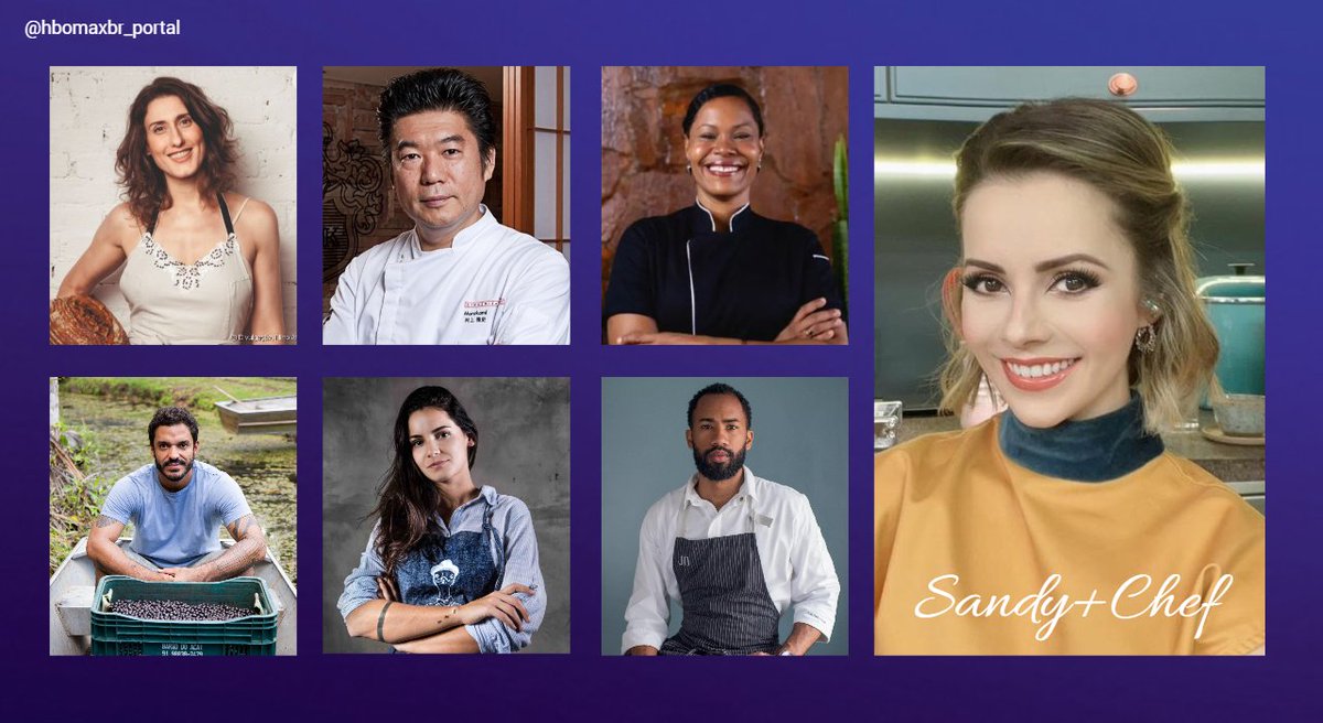 Coletiva de Imprensa | Sandy + Chef 1 Portal HBO Max #DCFandome on Twitter: "Paola Carosella, Murakami, Lili Almeida, Tiago Castanho, Renata Vanzetto e João Diamente são alguns dos chefes convidados confirmados em Sandy + Chef. Via: @NoticiasdaTV… https://t.co/0rvbWnVuzT"