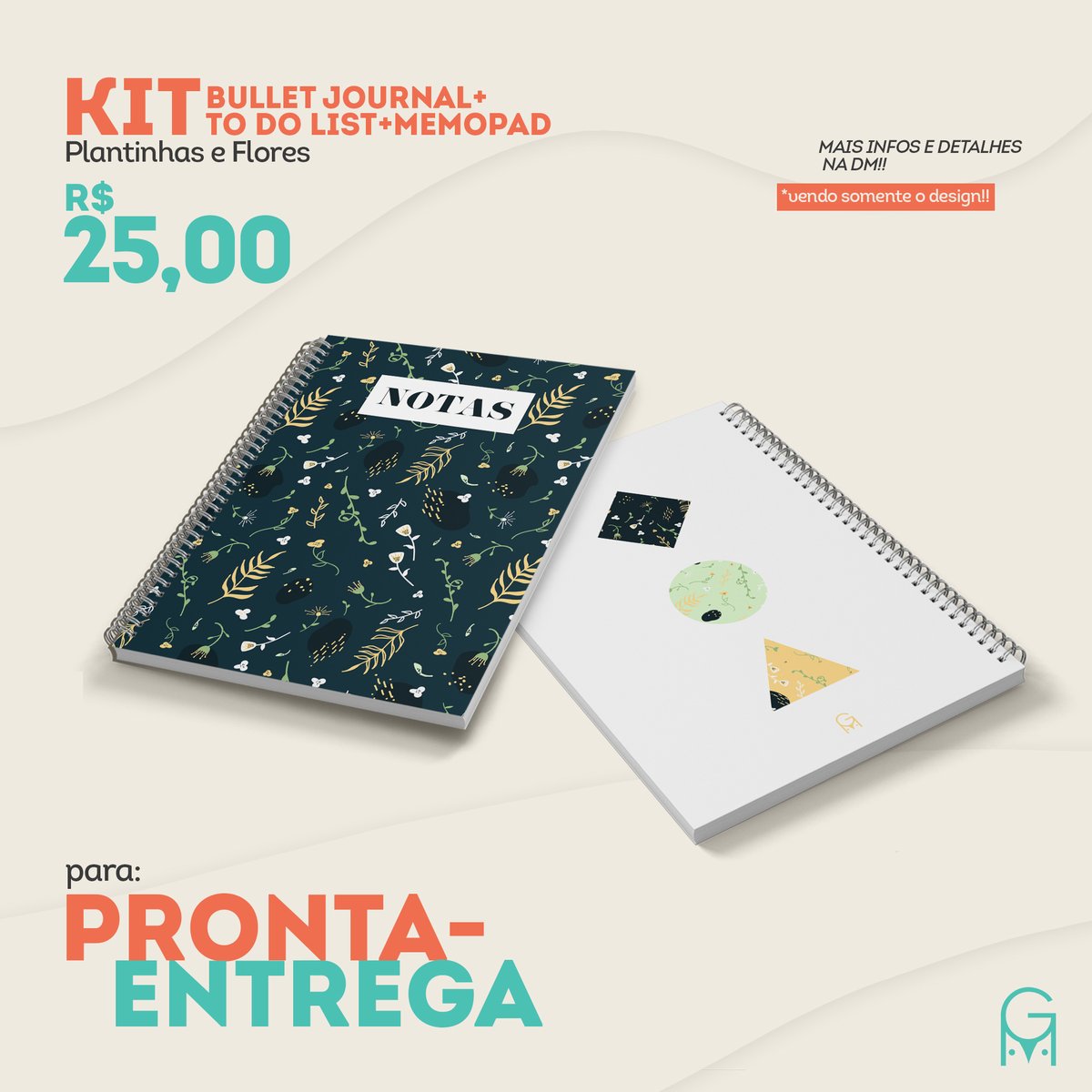 Gabsmottart's tweet photo. 🚨🚨PRONTA-ENTREGA
Kit Plantinhas e Flores
.
Bullet Journal+Memopad+To do List
.
R$25,00
Adição de mais itens podem ser negociados por dm
.
Mais infos e detalhes na DM! https://t.co/N29Nr2saMt