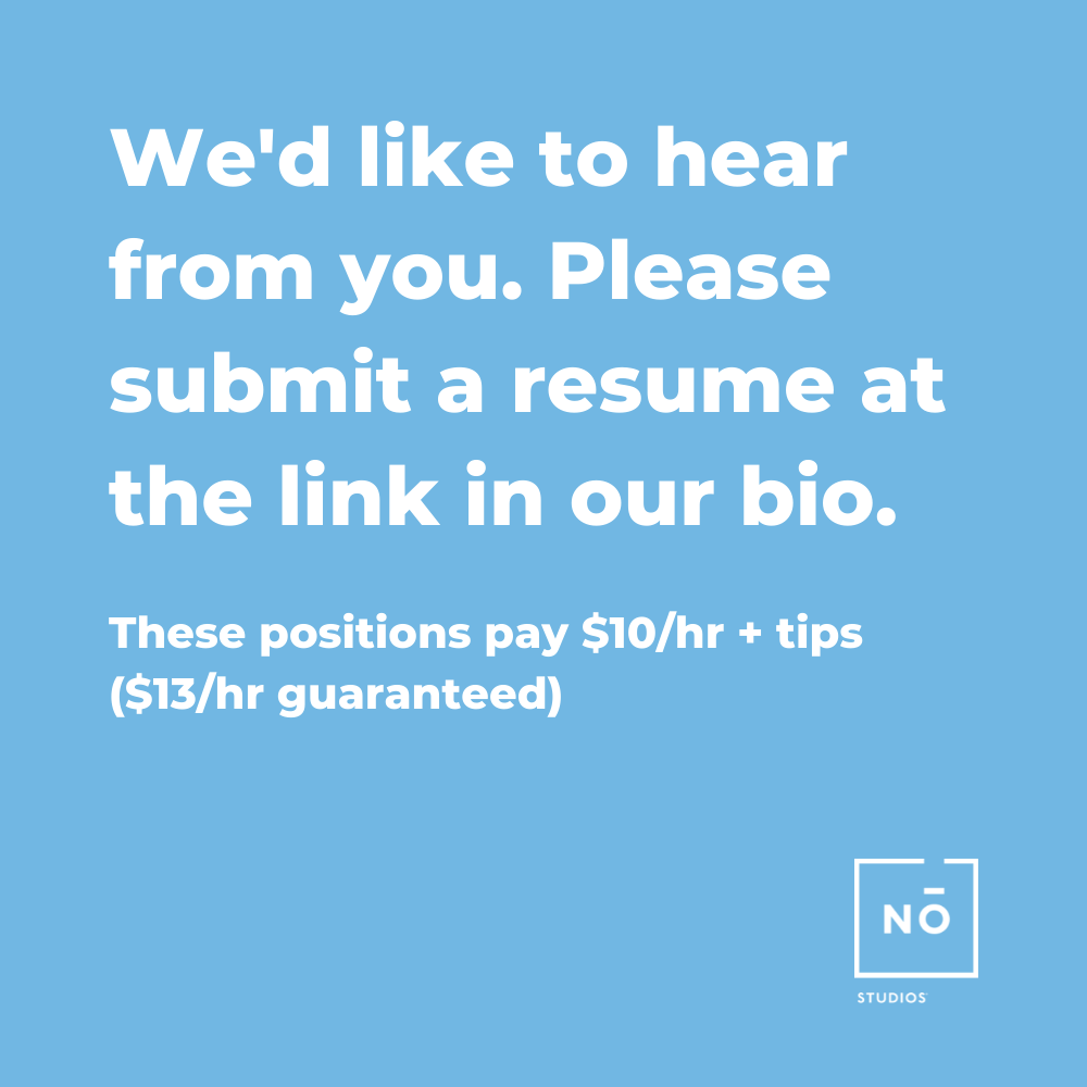 nostudiosmke's tweet photo. We're looking to hire experienced baristas and bartenders.

Apply at https://t.co/tBhVe1mqBb ☕️ https://t.co/UNxLXDRWmU