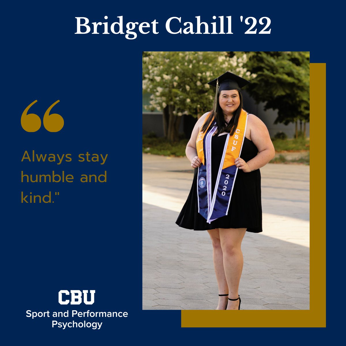 CbuSpp's tweet photo. SIGNED| Joining the CBU SPP Class of 2022 is Bridget Cahill from Visalia, CA.
Bridget is a graduate of California State Fullerton.
Welcome to the CBU SPP Family Bridget!
#cbuspp #cbucbss #cbu #lanceup #livewithpurpose #sportpsychology #cbuspp22 https://t.co/os4Pmev1Gj