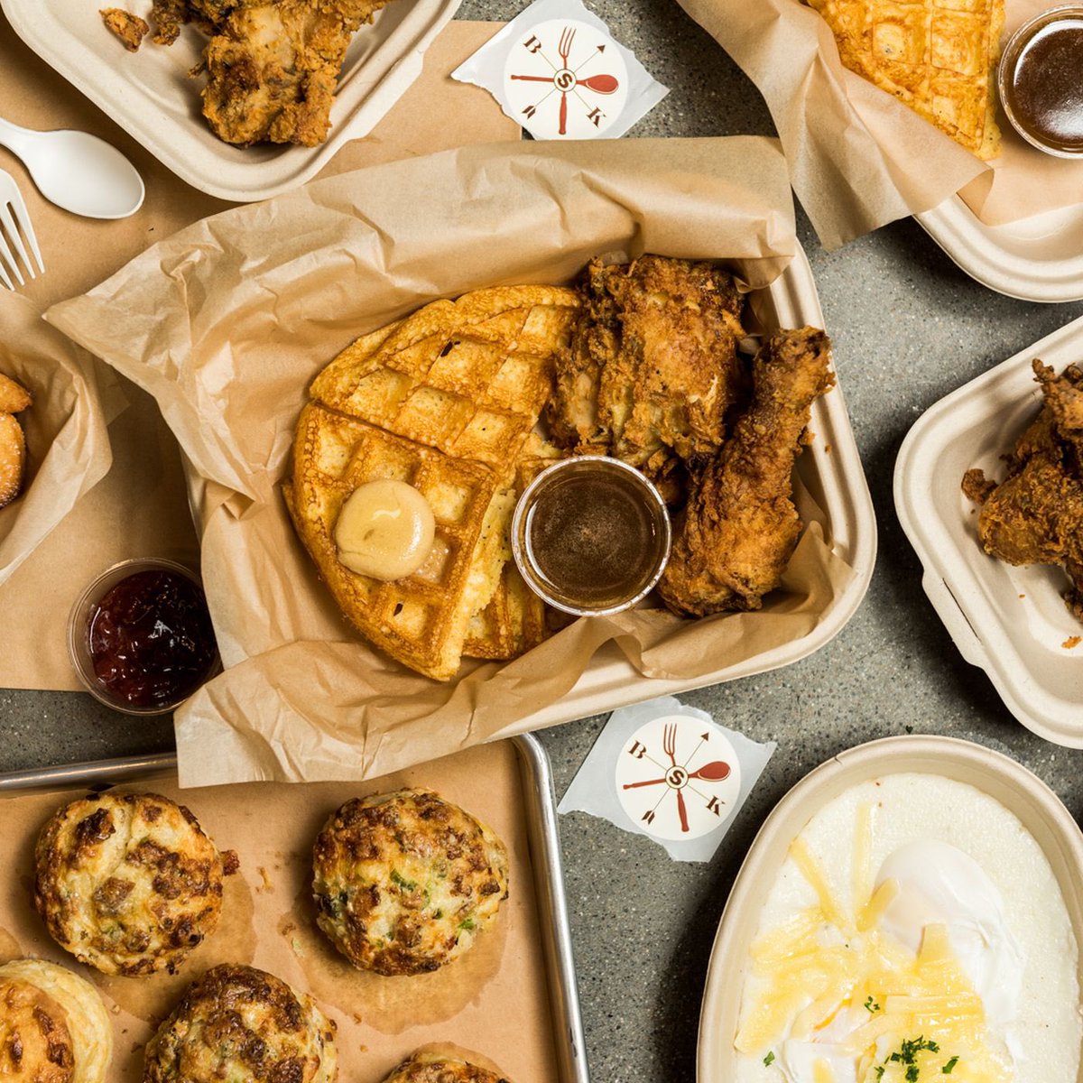 BrownSugarKitch's tweet photo. Dine in, takeout and delivery start back up tomorrow! That’s three different ways to support a local, Black Woman owned business while eating delicious food. ✊🏽 https://t.co/mXPywrZFMn