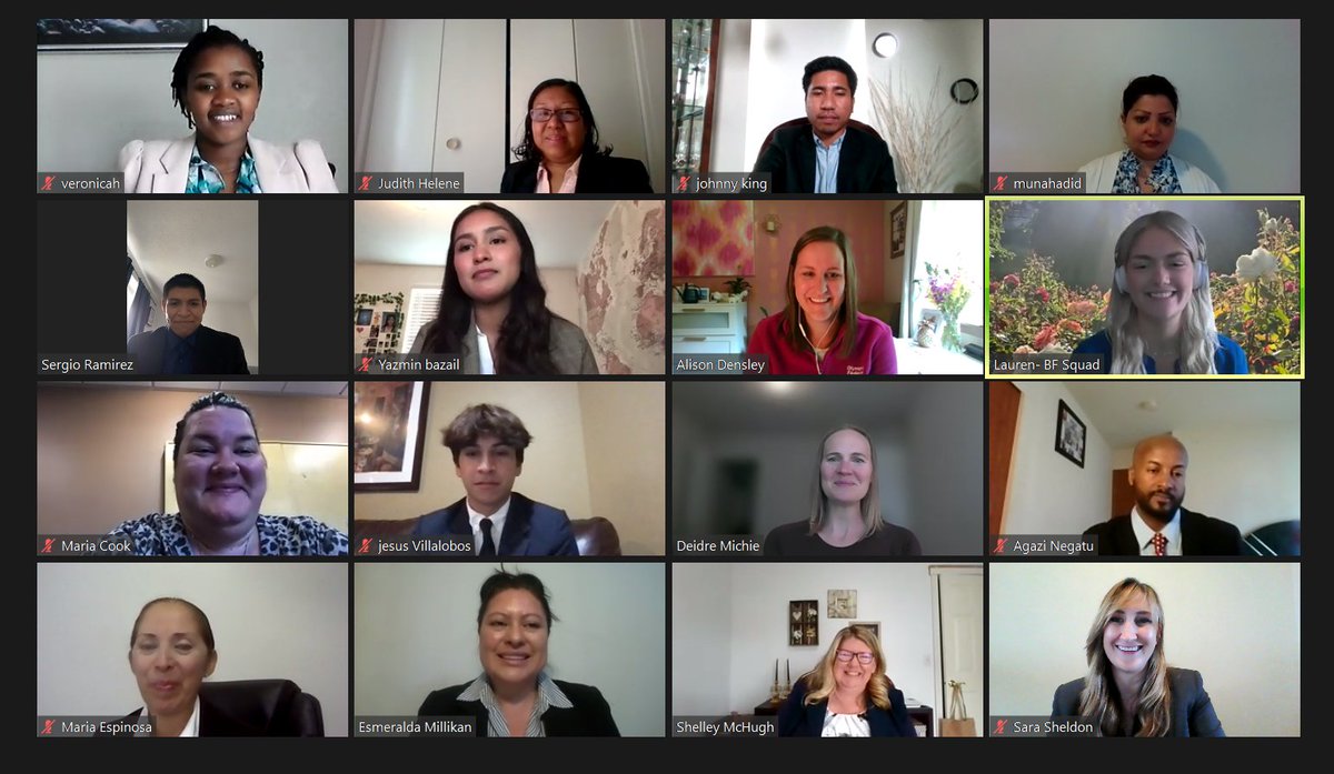 careerpathserv's tweet photo. BankWork$ Cohort 10 wrapped up their first successful week with a great presentation from OlyFed. Thank you, OlyFed!
#BankingCareers #OlyFed https://t.co/2mR1YdIHha