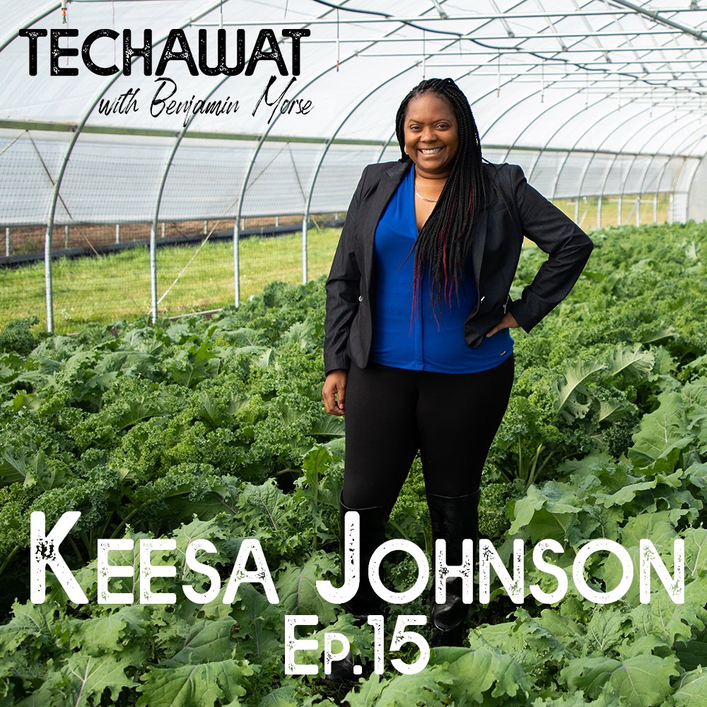 Keesa Johnson talks #equity #Diversity #inclusion and #justice in our #FoodSystems 
🎧Techwat.com