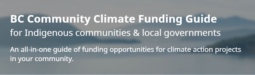 BC_IBIC's tweet photo. Funding Alert!!! An all-in-one guide of funding opportunities for climate action projects in your community. This guide was created to simplify your search for funding and to quickly connect you to the next opportunity to fund your community project. https://t.co/E2TMSrvmnT https://t.co/e9Z7R5Xjtt