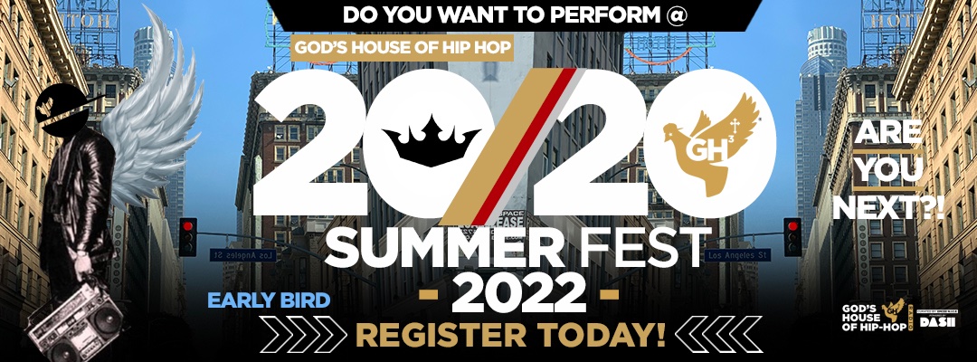 #EarlyBird #Registration #submission 
“God’s House of Hip Hop 20/20 Summer Fest” - 2022 Registration is open for a limited time only.

Want to Perform on one the largest stages in North America for #chh #latinchh #gospelhiphop, submit now @ tradablebits.com/tb_app/467795  #musicfestival