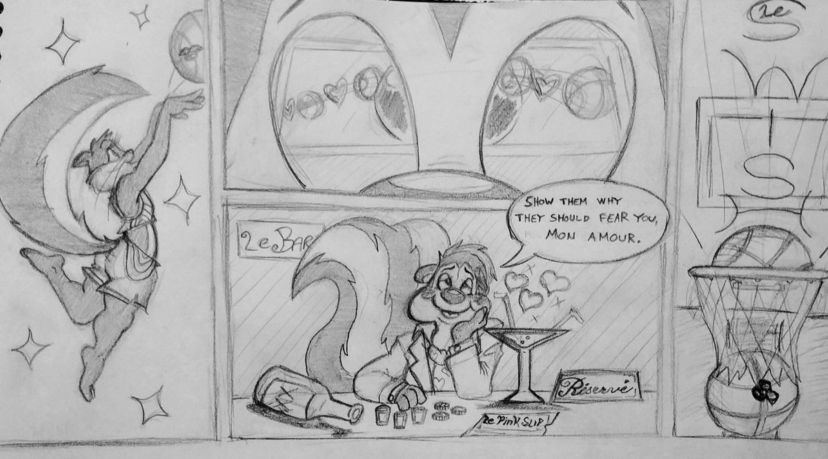 ToaFaybos's tweet photo. Twitter buried this so I'm reposting it. Part 2 of Before The Shot.

Sad shame Penelope Pussycat never got her time in the limelight. But after how milquetoast the movie turned out to be it's probably for the best.

#spacejam #SpaceJam2 #beforetheshot #oneformybaby #oneformybébé https://t.co/xMVtk0DKxC