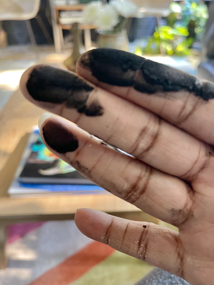 wildswan's tweet photo. This is what’s covering the inside of my house from the wildfires: soot. I will clean this soot and it will be back within hours. Don’t mention how terrible it is for health. I already know.
I don’t want this to be our future.
#climate #climateSOS https://t.co/y71GWX0oOb