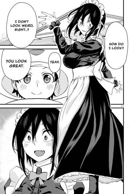 Maid Hitomi means it's akready a 10/10 chapter. 