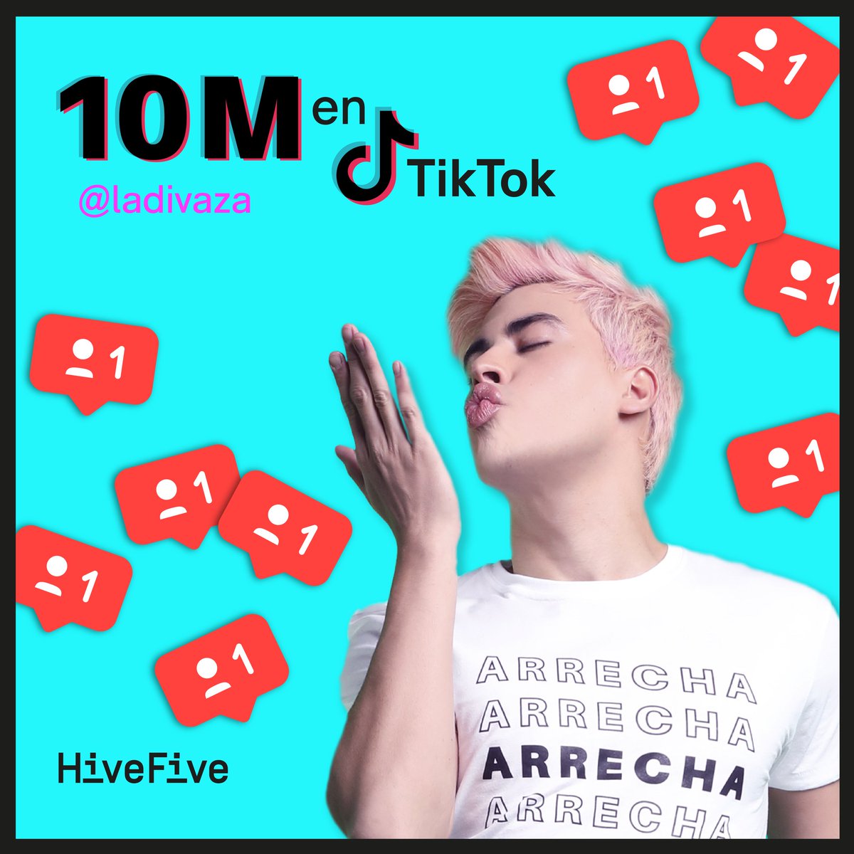 HiveFiveMx's tweet photo. ¡¡¡10 MILLONES EN TIKTOK!!! 🎊

Muchas felicidades @ladivaza por un logro más en tu trayectoria

Sabemos que viene mucho más éxito para ti 💫

💞 Te quiere y apoya tu familia #HiveFiveMx🔝

#LaDivaza #Diva #Influencer #FelizMartes https://t.co/VOqPP0Na6d
