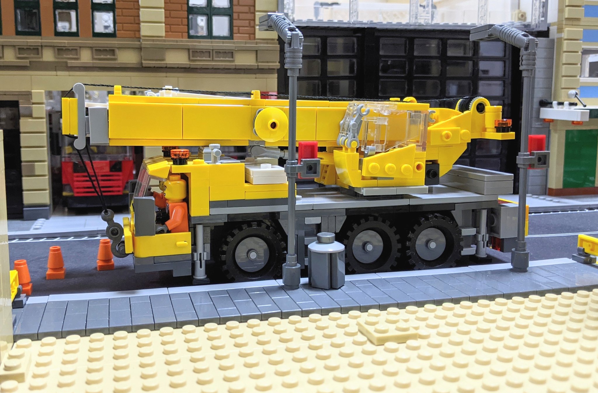 Lego mobile 2025 crane moc
