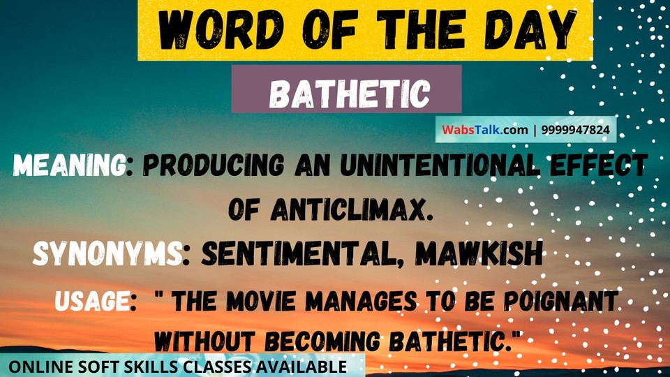 Wabs Talk 🎙️ on X: ( #Join:9999947824) #Word of the Day