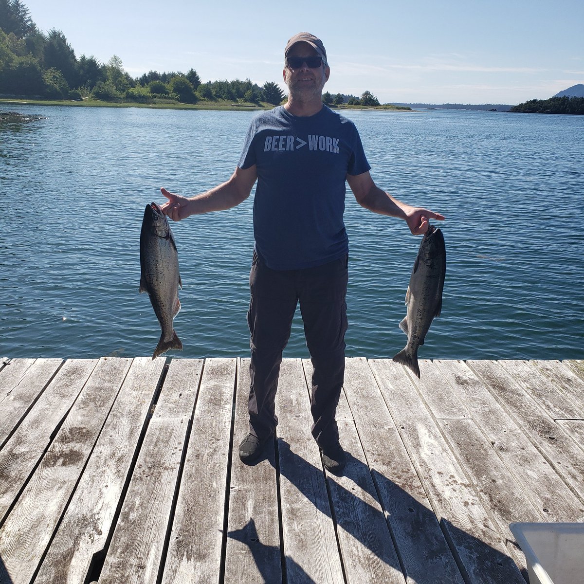 Not a bad start to first day #fishing in #nootkasound

#coho
#spring

#BeautifulBC