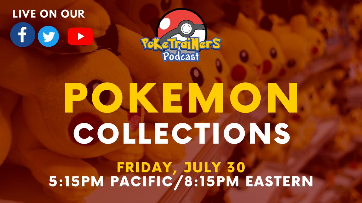 PokeTrainersPod's tweet photo. Our first confirmed guests will be Emily &amp; @parfaerie!! 🙌🙌 Welcome to our first-ever collector's live show!! (additional guests will be announced soon!)

Live on FB, Twitter, &amp; YouTube at: https://t.co/rjFFp4ByAE

#PokemonUNITE #Pokemon #PokemonCollectors #PokemonCollector https://t.co/z0OuzH1pTO