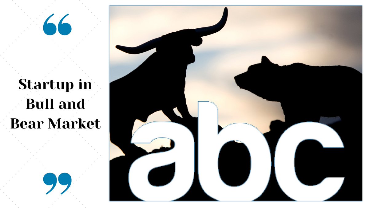 Choosing the entrepreneurship route, know the difference between building a startup in Bull and Bear Market.

forbes.com/sites/abdorian…