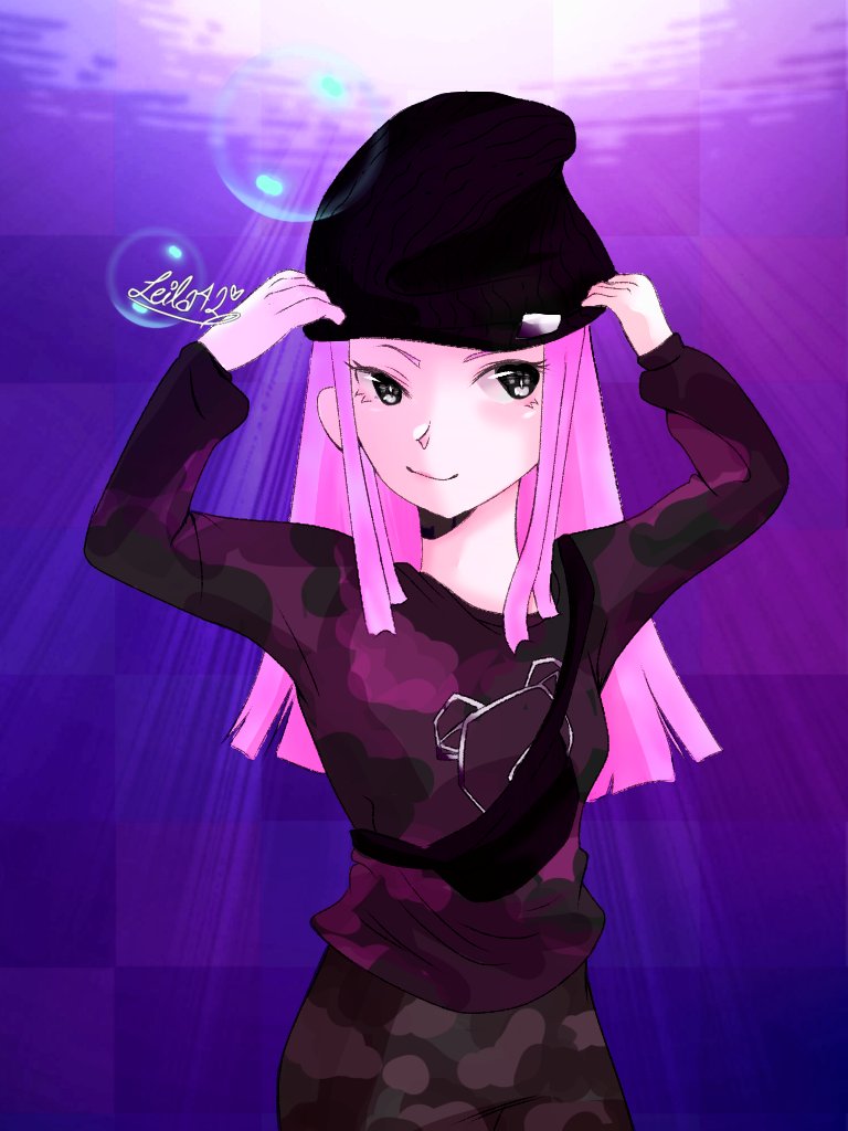 LeilaLin13's tweet photo. Fanart of my friends' roblox avatar (Lennzoey)!
.
.
#drawing #fanart #ibispaintx #roblox https://t.co/Rnug5kdLNr