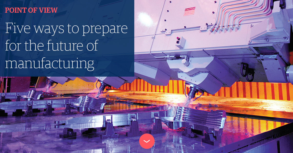 Our #Manufacturing leader, @patrickcogny, joined a panel of experts to discuss the #FutureOfManufacturing. Here are the key takeaways. ow.ly/CGdX50FyFKT
