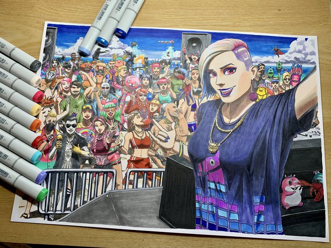 ろっくちゃん さん がハッシュタグ Fortniteart をつけたツイート一覧 1 Whotwi グラフィカルtwitter分析