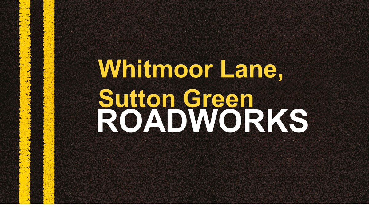 JCWoking's tweet image. Road works start today at Whitmoor Lane, #SuttonGreen. For more roadworks info: one.network/?GB122837048 #SurreyHighways.  Access is maintained for residents and businesses when safe to do so