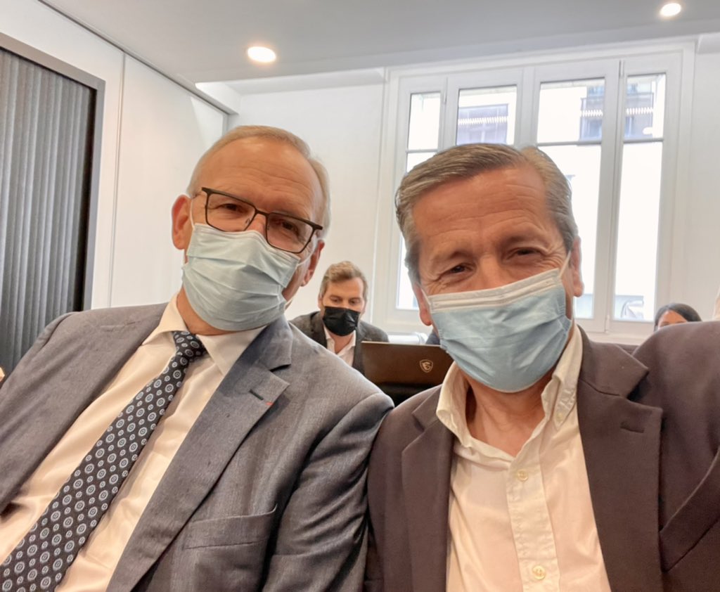 👍🏼Félicitations à l’ami <a href="/Sauvadet/">François Sauvadet</a> élu Président <a href="/ADepartementsF/">Départements de France</a> 
Motivé pour continuer à représenter l’ADF au sein de <a href="/Paris2024/">Paris 2024</a> 
Félicitations N.Lacroix élu Président <a href="/dci_groupe/">Groupe DCI à l'ADF</a> 
🙏 MERCI <a href="/Dbussereau/">Dominique Bussereau</a> pour tout !
😊 Heureux d’avoir revu l’ami <a href="/PWeiten/">Patrick Weiten</a> Président <a href="/MoselleCD57/">Département Moselle</a>