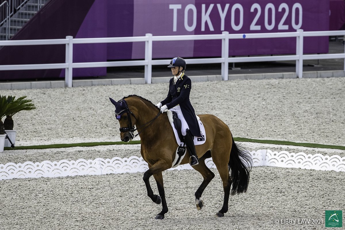 Equestrian Australia (@equestrianaus) on Twitter photo Well done to Mary Hanna and Calanta, our first Dressage combination riding at #Tokyo2020 !
Mary and Calanta scored 67.981%, a beautiful horse and rider combination to watch. 🐴🤩
Photo credit @ausequestrianteam /<a href="/LLP_LIBBY_LIVE/">LIBBY LAW PHOTOGRAPH</a> Well done to Mary Hanna and Calanta, our first Dressage combination riding at #Tokyo2020 !
Mary and Calanta scored 67.981%, a beautiful horse and rider combination to watch. 🐴🤩
Photo credit @ausequestrianteam /<a href="/LLP_LIBBY_LIVE/">LIBBY LAW PHOTOGRAPH</a>