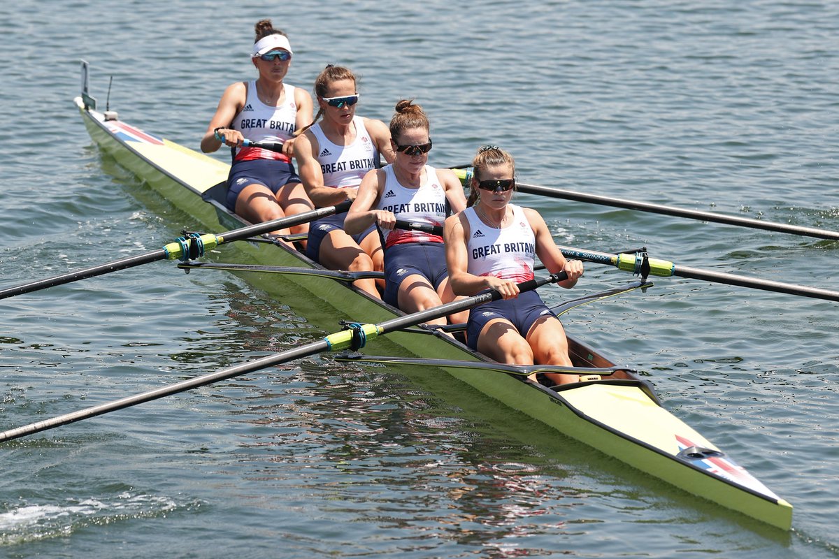 TeamGB's tweet image. So close.

@KarenBennett89, @MckellarRowan, Harriet Taylor and @RebeccaShorten fight all the way before finishing 4th in the women's four.

#TeamGB