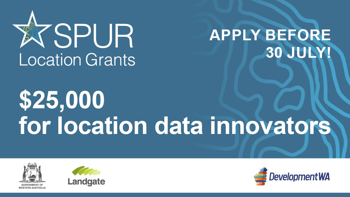 Applications are closing soon for the 2021 SPUR Location Grants Program! Land and property data entrepreneurs can receive $25,000 and training with WA government. qoo.ly/3dbd7n