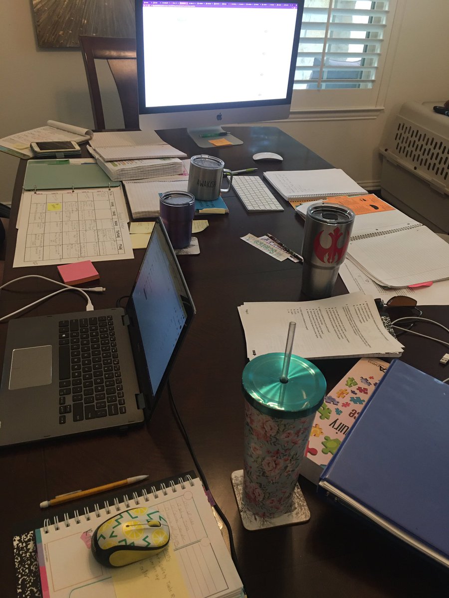 4 cups of coffee, 3 teachers, 2 computers, and boundless enthusiasm. The planning begins! <a href="/marco7375/">Marco Lopez</a> @OKE_5th_science <a href="/okekoalas/">Kilpatrick Elementary</a> <a href="/malynn_r/">Malynn</a>
