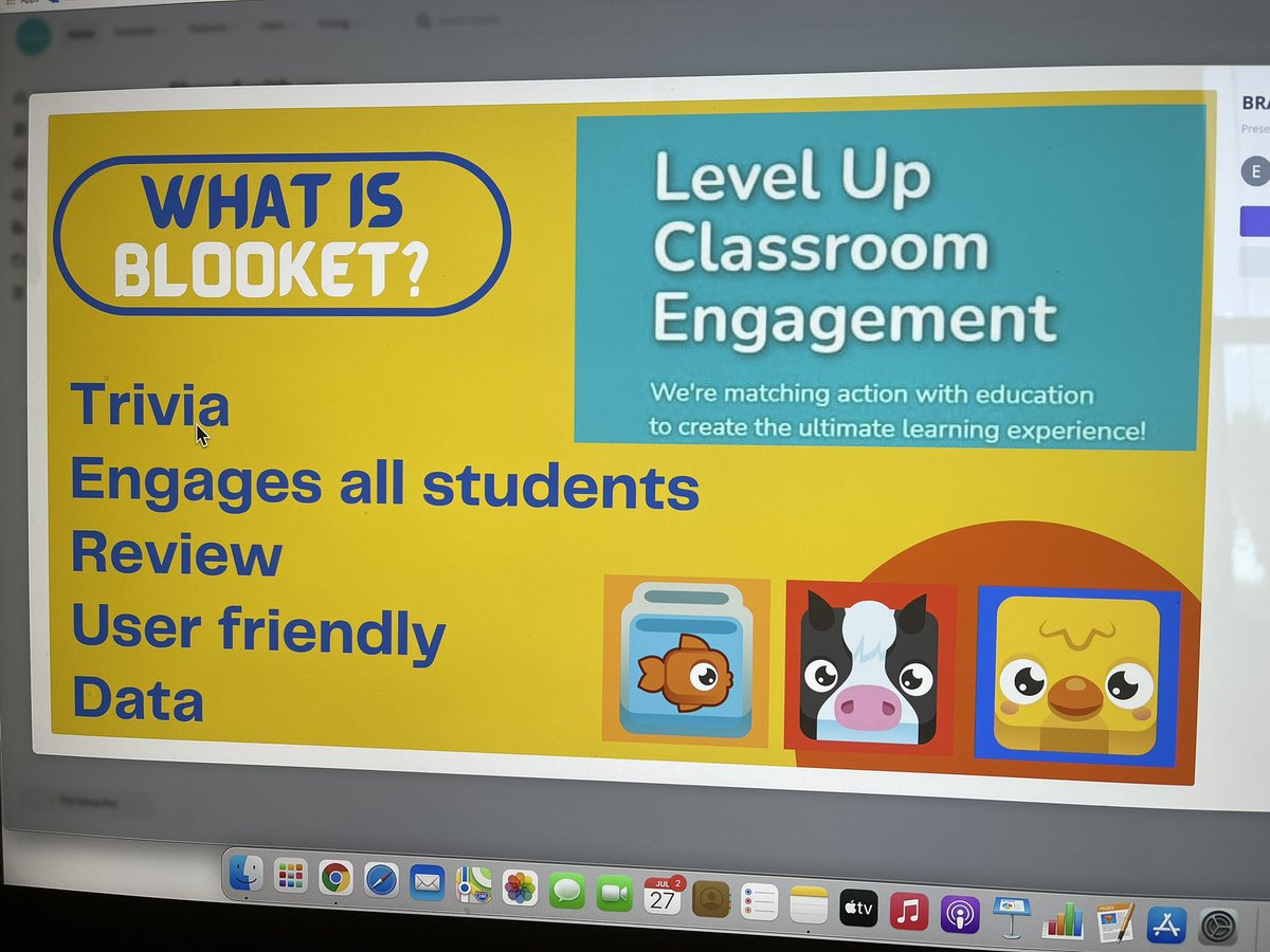 APena_MVHS's tweet photo. It looks like @PlayBlooket was a huge hit! @MsErikaMorales and I appreciate everyone that chose our session today. We hope this is something you can implement right away! #EdTechBash21 #SEISDCommunityofChampions https://t.co/y6QZBQEbI3
