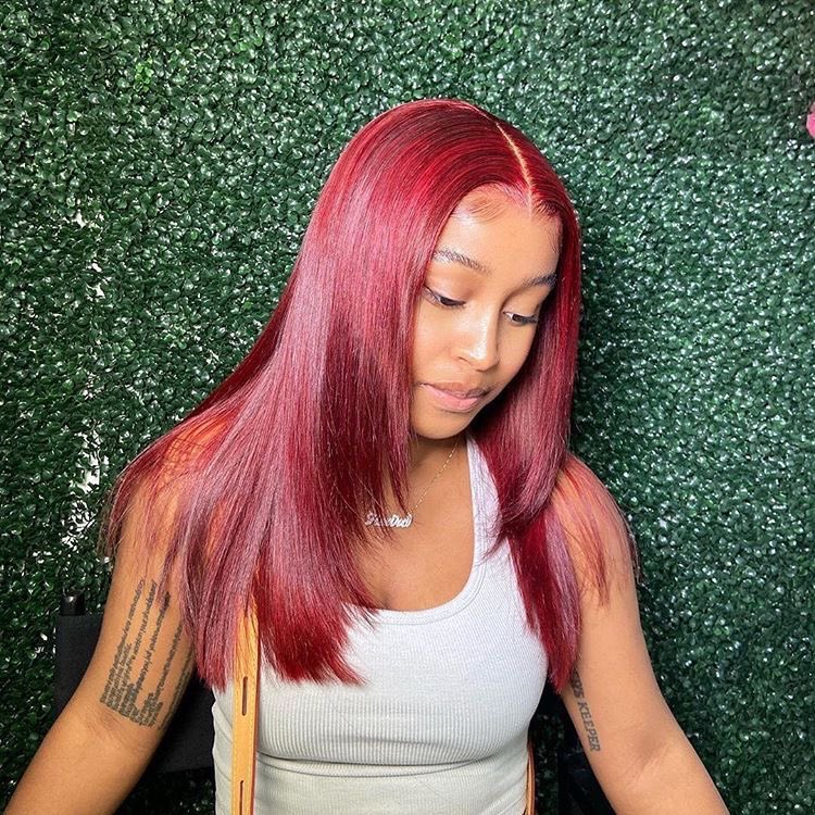 Nicole Noire Hair Red Hair Will Always Be A Vibe Hair Inspiration The Stylist Hairweave Laceclosure Hairgoals Redhair Redhairdontcare Hairweavekiller Closure Hairgoalsaf Wigs Virginhair Redhead Hair