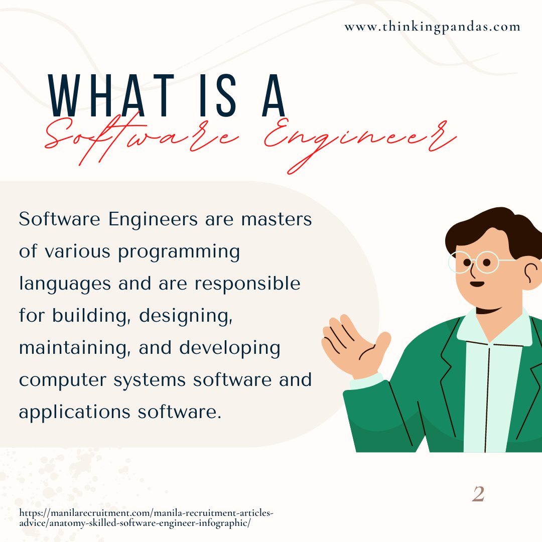 ThinkingPandas's tweet photo. The Anatomy of A Skilled Software Engineer 🤓👏

#softwareengineering #developers #webdevelopers 

🧵2/3 https://t.co/36r4INkMOy