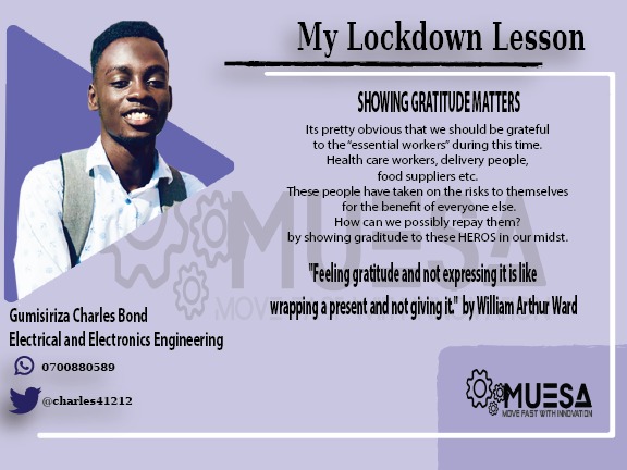 #LockdownAwarenessCampaign

<a href="/MbararaUST/">Mbarara University</a> @MUESAOfficial  <a href="/charles41212/">bond</a>