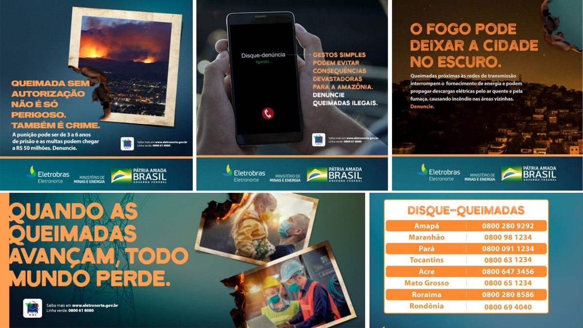 Eletronorte_'s tweet photo. A cada ano a Eletronorte reafirma seu compromisso com  a prevenção às queimadas. Em 2021 os investimentos já ultrapassam os R$ 27,5 milhões nas ações de limpeza, manutenção e roço das faixas de servidão das linhas de transmissão. Quando as queimadas avançam, todo mundo perde. https://t.co/i7IjkA6x9E