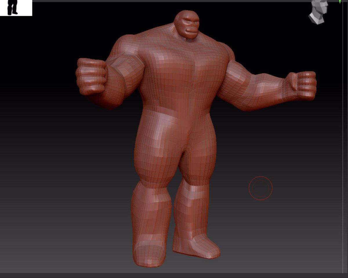 AXWIELDERJON's tweet photo. Progress on the base mesh for the #AXWIELDERJON M.U.S.CLE figure… #MakeMUSCLES https://t.co/0zzJVLq1sL