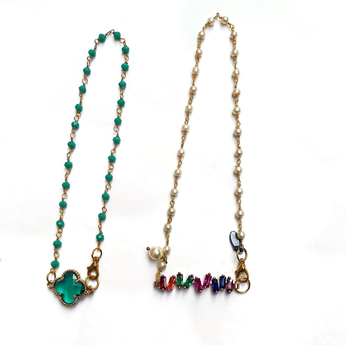 hvaradhan's tweet photo. Summer Fashion, Anklet for a walk on the beach or sunning by the pool, Choice of Pearls or Green Beads, multicolor CZ Charm or Green Clover https://t.co/nZsyJtuTyW #Etsy #BEADEDNECKLACESHOPPE #BeadedAnklets https://t.co/23FqchwTfa