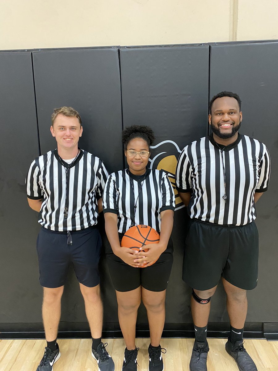 IMSports's tweet photo. Men’s Competitive Officials: Tom Belderbos, Janae Moses-Soto, Breyonn Davis-Carter https://t.co/y7gCe8g38j