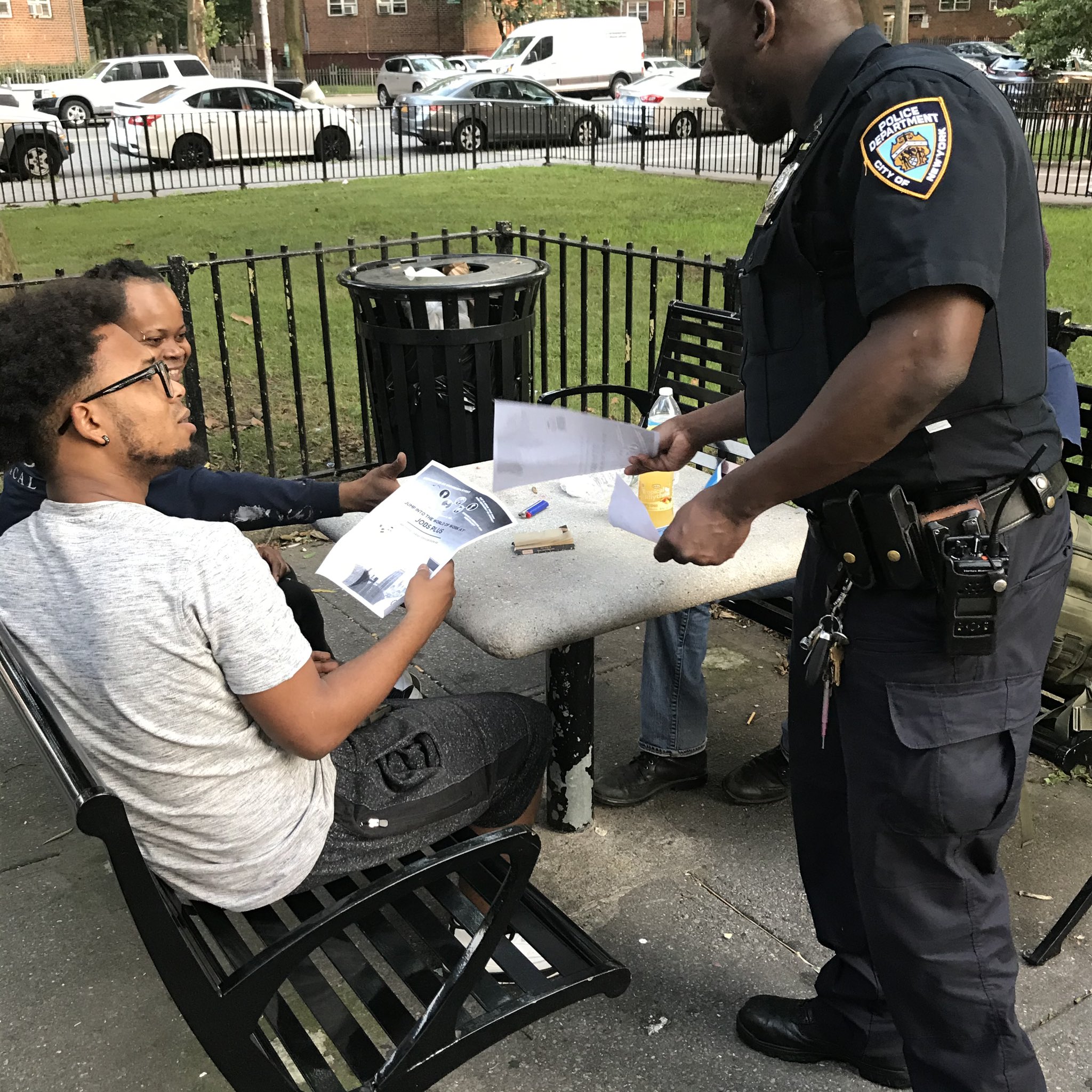 NYPD 73rd Precinct on Twitter "NCO Charlie and NCO David spent some of