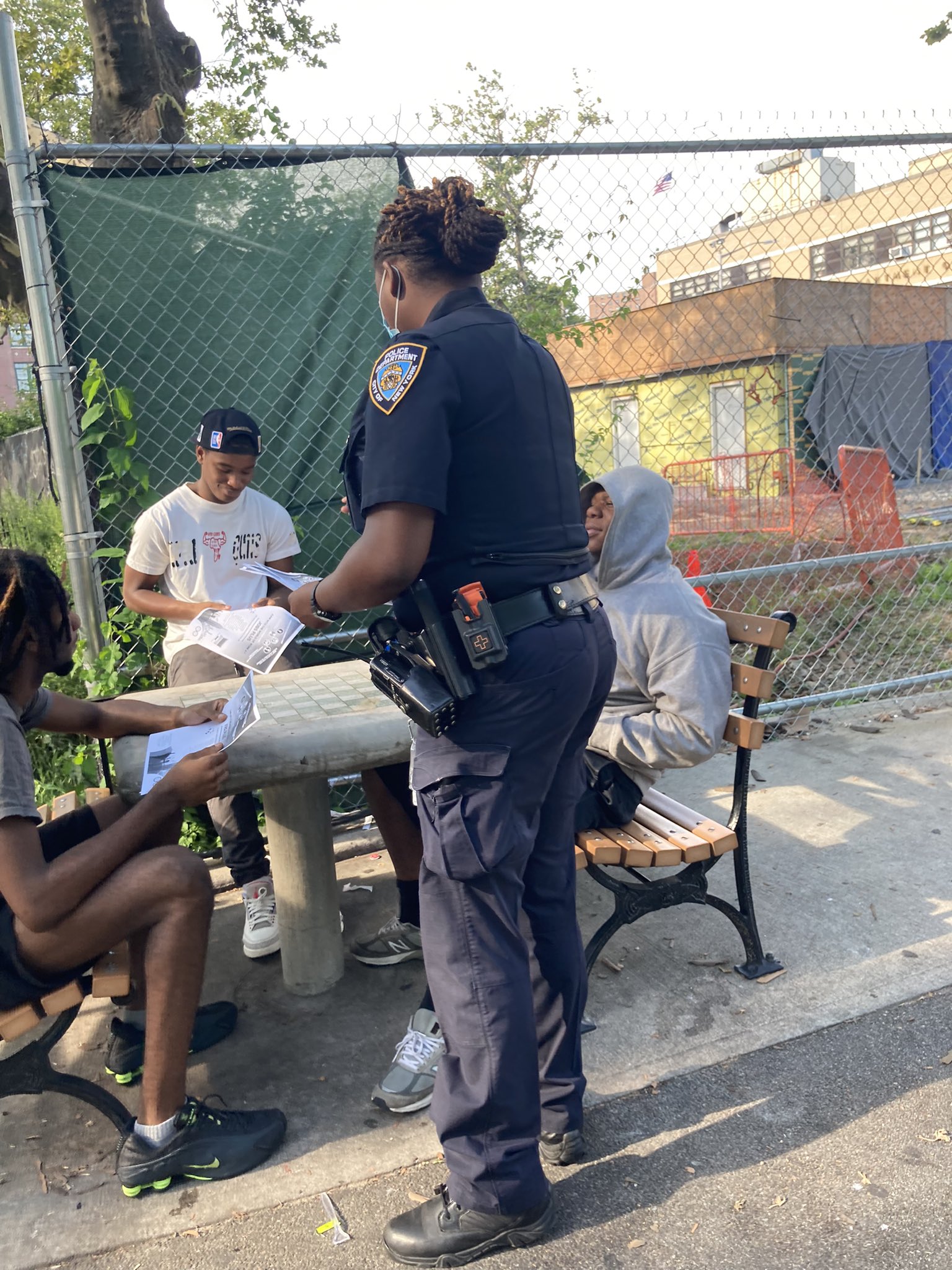 NYPD 73rd Precinct on Twitter "NCO Charlie and NCO David spent some of