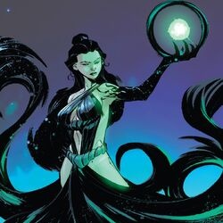 ᅠ

         Cranium angled itself in a lethargic swipe, murmurs pouring.

Erased the crown, instead summoning twelve collapsing stars far above his helm. Claws curled, compressing them into a singularity at considerably accelerated speed.

"I'll let you decide, child."

ᅠ