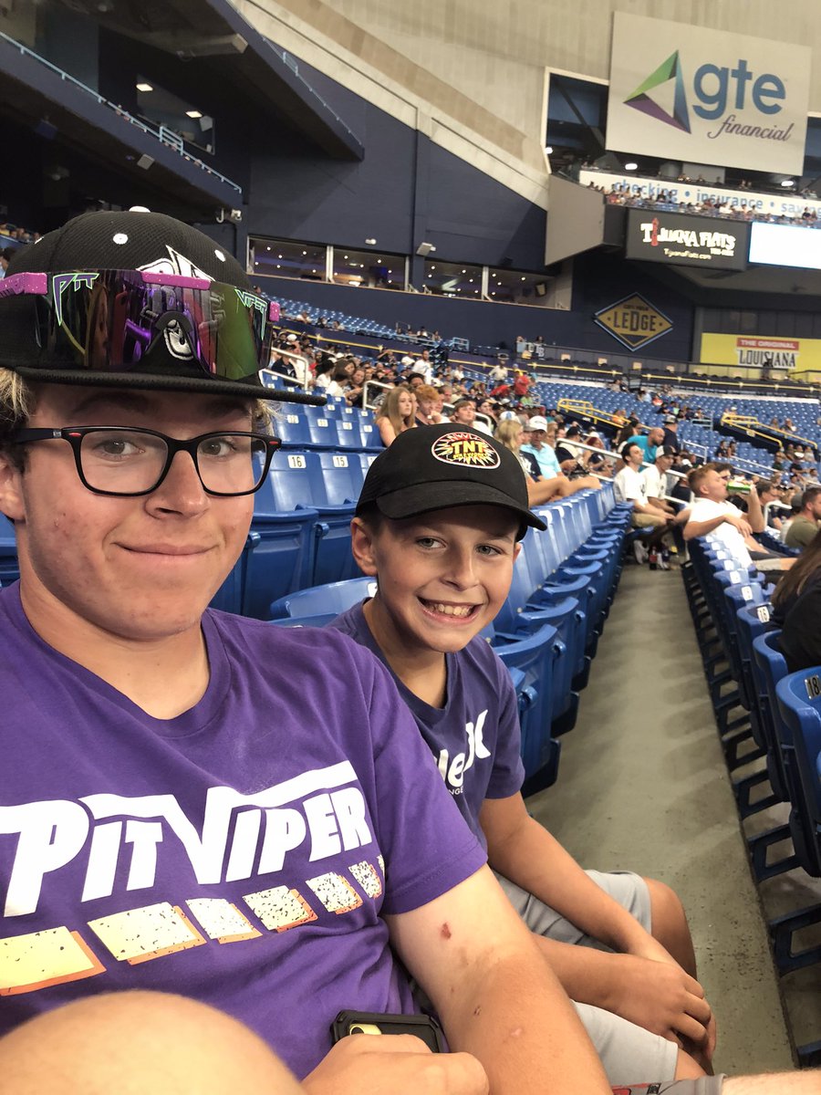 JordanTaylor_24's tweet photo. Stopped to see the @RaysBaseball  🇺🇸🇺🇸🇺🇸⚾️⚾️⚾️ #fromOhio https://t.co/EEzn5bqGB7