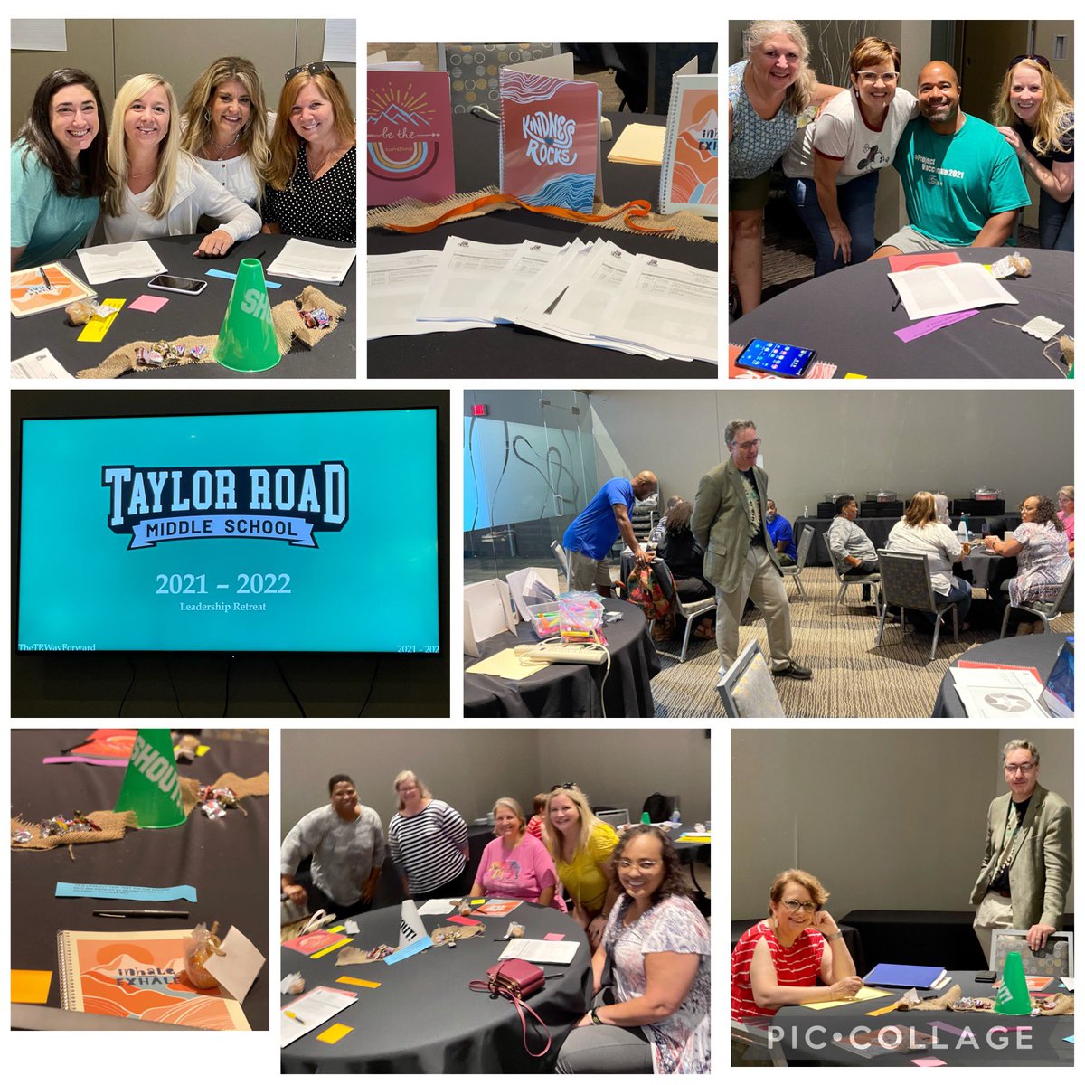 FSIAprincipal's tweet photo. What an incredible group of leaders today! #thetrwayforward was on full display during the leadership retreat at Main Event in Alpharetta! @TaylorRoadWay shared why “he loves his job” & the importance of Ubuntu @FCS_Zone6_Supt @FCSSuptLooney @CJ_FCS_CAO https://t.co/Yr5FMemaEP