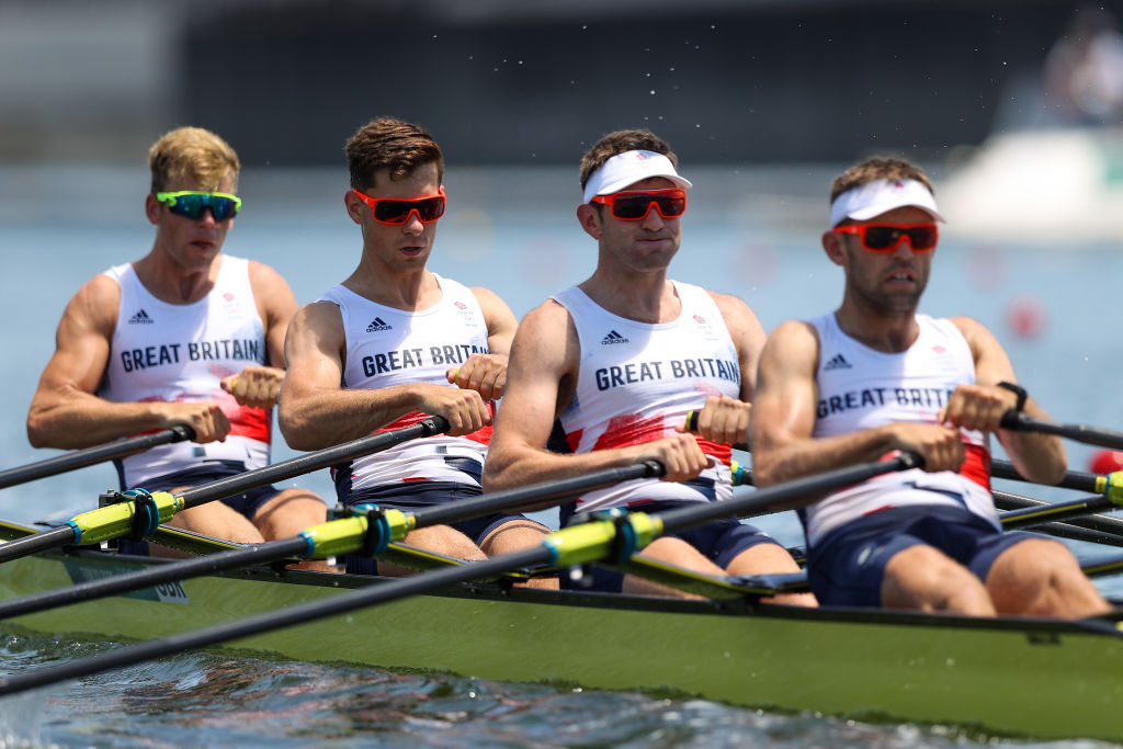 uk_sport's tweet photo. 🥈Silver🥈

Harry Leask, Jack Beaumont, Angus Groom and Thomas Barras have rowed to silver for GB in the men's quadruple skulls! 

Superb performance from the team⭐️

#Tokyo2020 | #TNLAthletes https://t.co/osPvm1h2ip